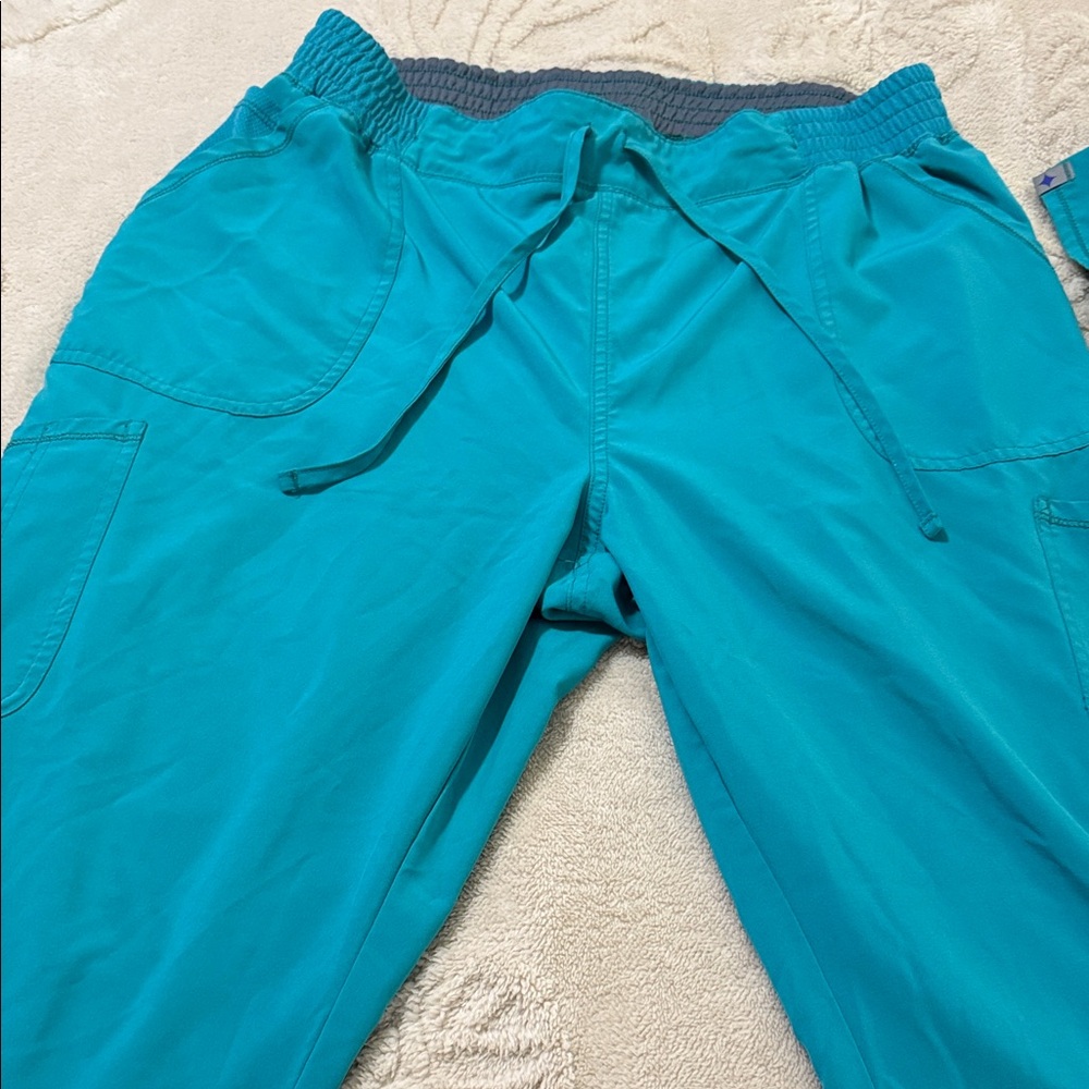 Teal Scrub Set